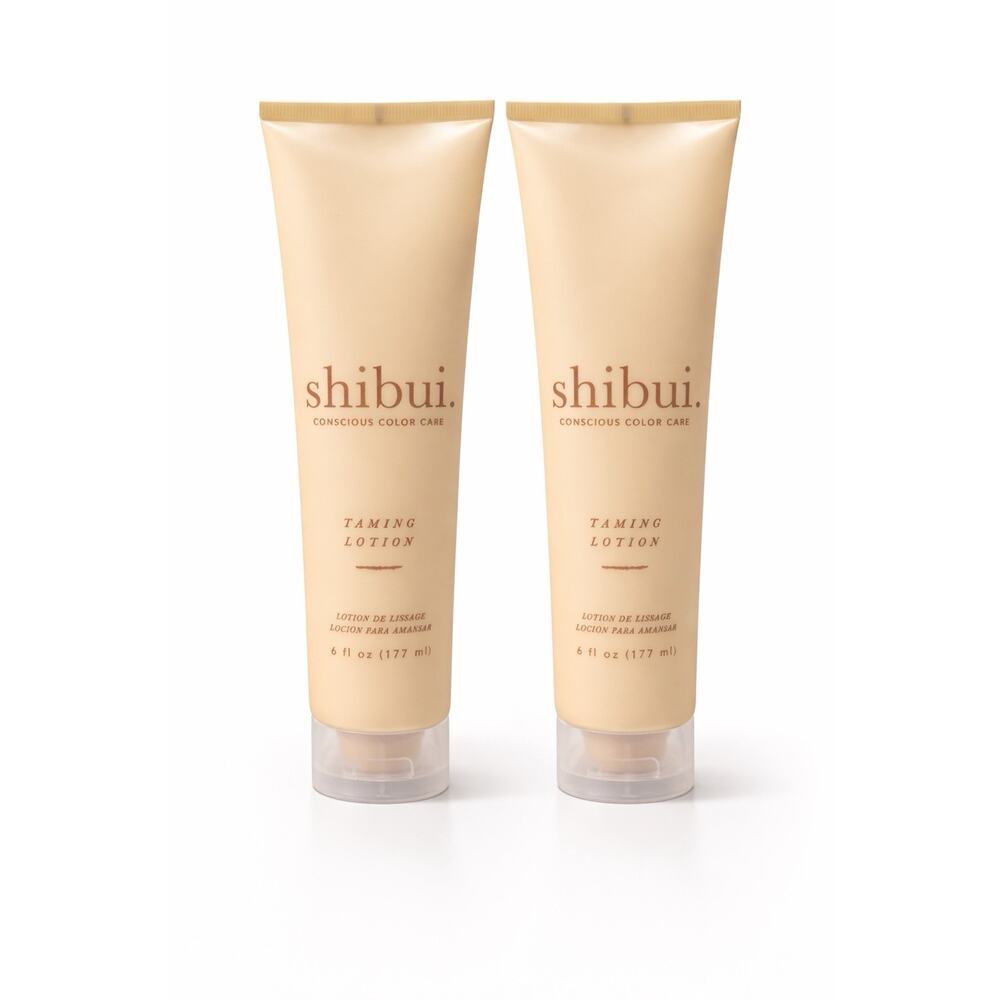 Shibui Taming Lotion 6oz 2 Pack Smoothing Anti Frizz Set